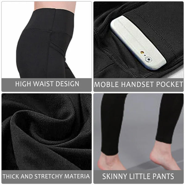 Cozy High-Waist Yoga Leggings